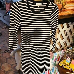 Striped Fitted Dress